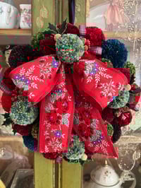 Image 2 of Christmas Pompom Wreath