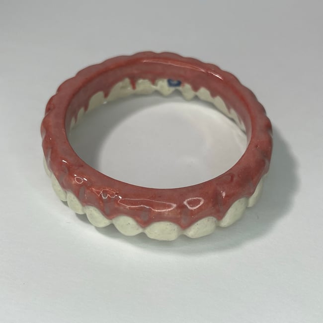 Teeth Bracelet D - 6.75 in Inner Circumference