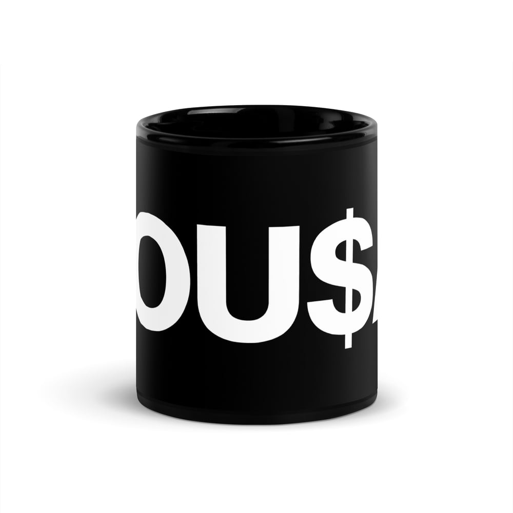 YOU$A™ | Official Black Glossy Mug (11oz & 15oz)