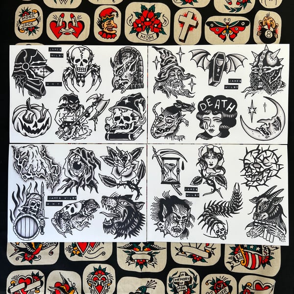 Image of Blackwork Set 2