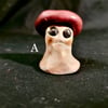 Winecap Mushroom Ghosts
