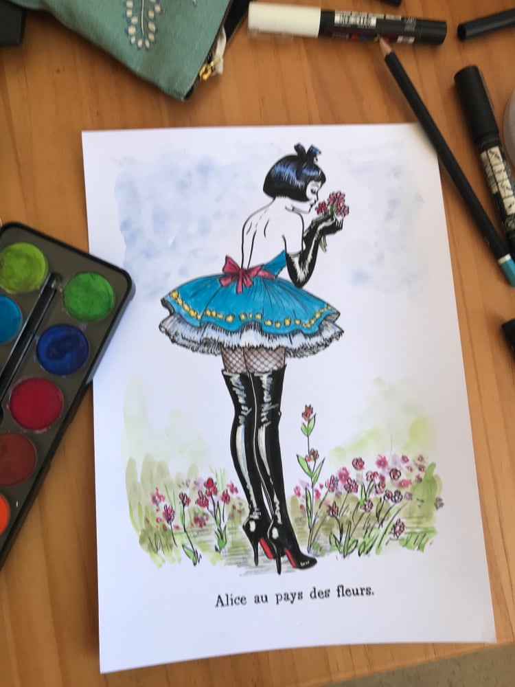 Image of Alice Reine des Fleurs 