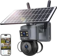 Image 1 of 4G Wireless Solar Security IP Camera High Quality 