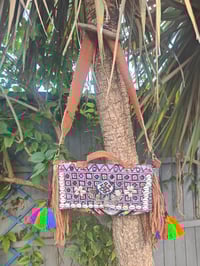 Image 2 of Mini city bag tribal purple