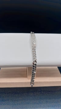 Image 4 of SILVER CLOVER BRACELET 