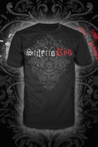 Image of Unisex Stiletto Red Logo T-shirt