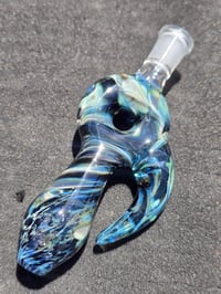 Image 3 of Blue Chaos Nectar Collector With Horn 