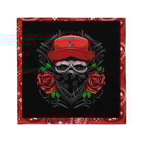 Image 1 of Rowdy Rag's banger print bandana (
