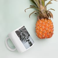 Image 4 of White glossy mug 11 oz with winter photo of Old Main