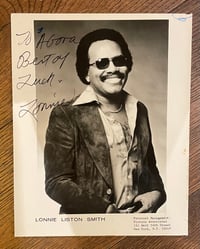 Lonnie Liston Smith signed 8 x 10 Promo Glossy! 