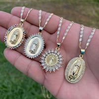 Image 3 of Virgen D Guadalupe Necklaces