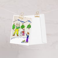 Image 1 of Ice Fishing Greeting Card