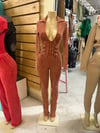 Orangish jumpsuit 