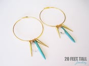 Image of Glam Mentality Hoop Earrings