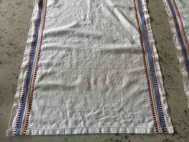 Vintage Linen hand towels 