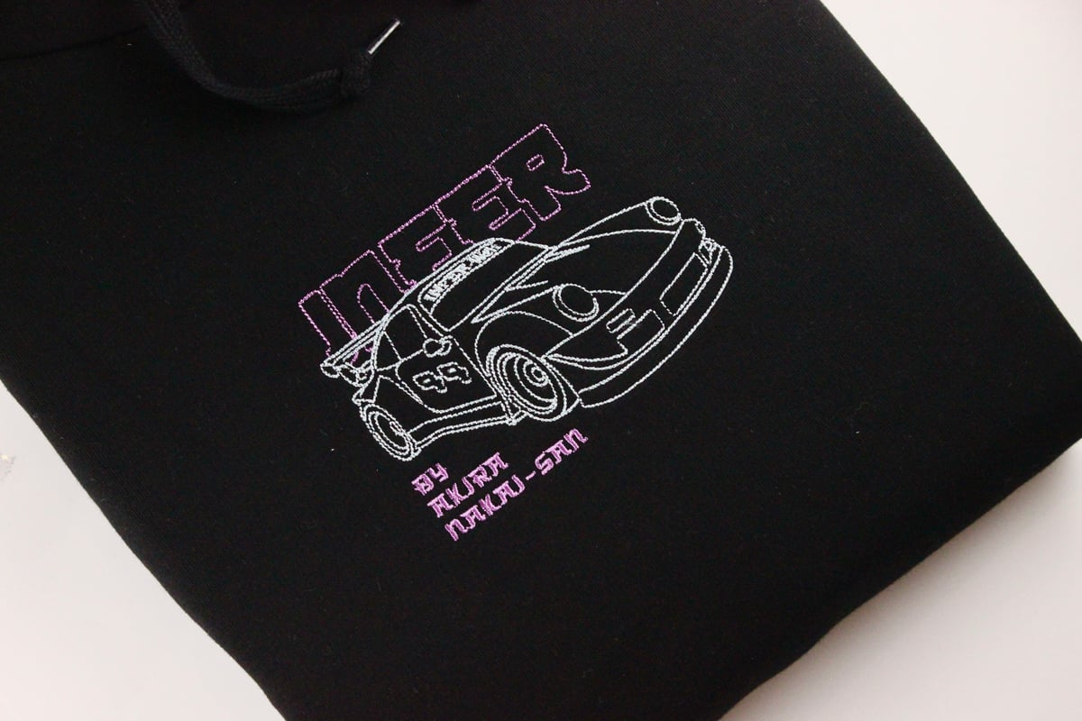 Image of '964 by Akira' Hoodie Black