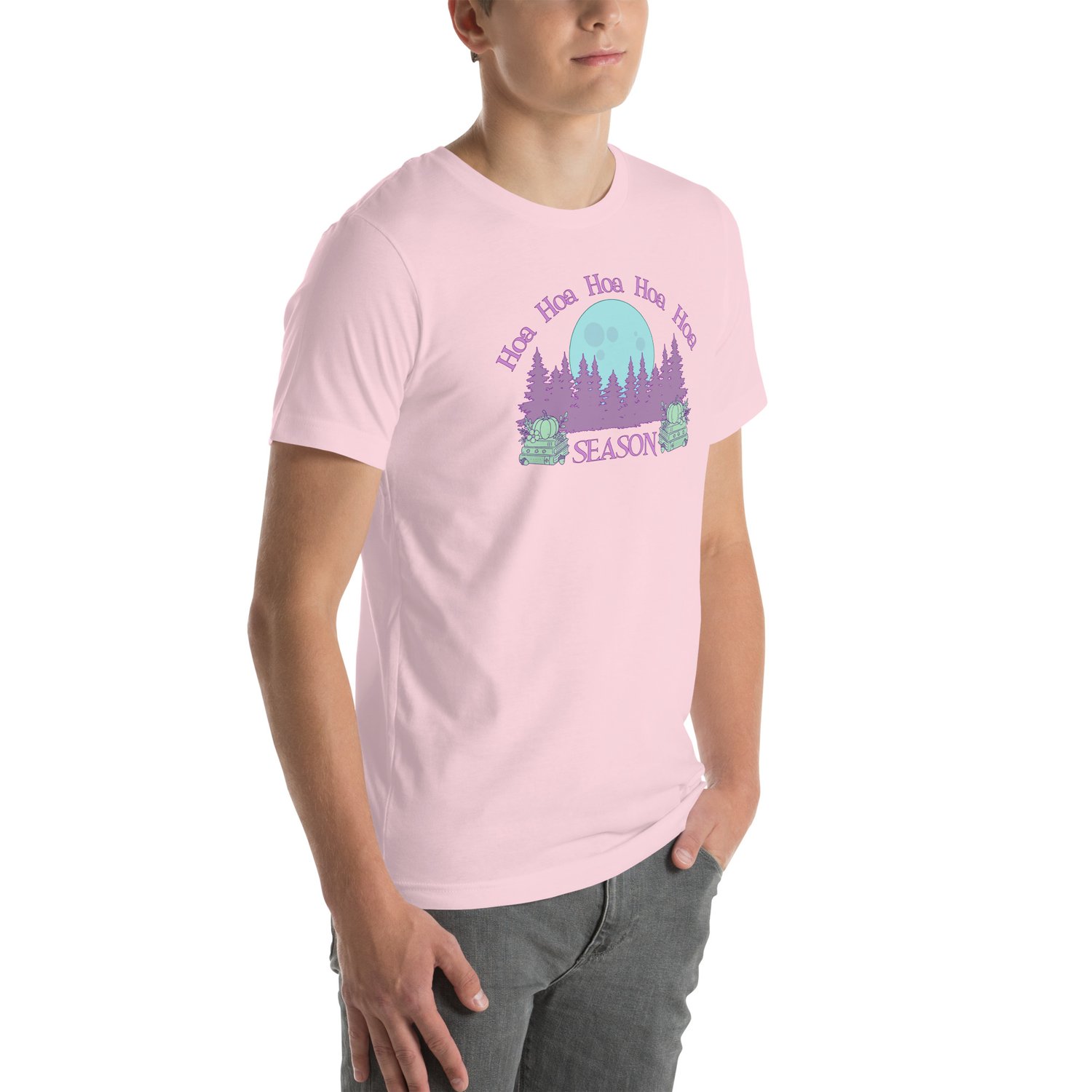 Image of Hoa pastel Unisex t-shirt