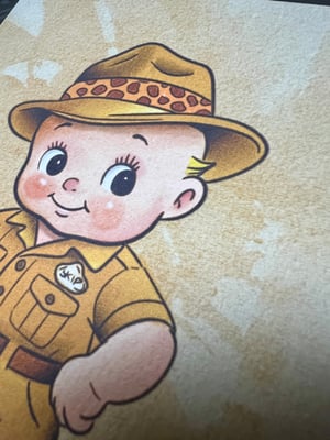 Image of 5x7"  "Skip" CM Kewpie Series