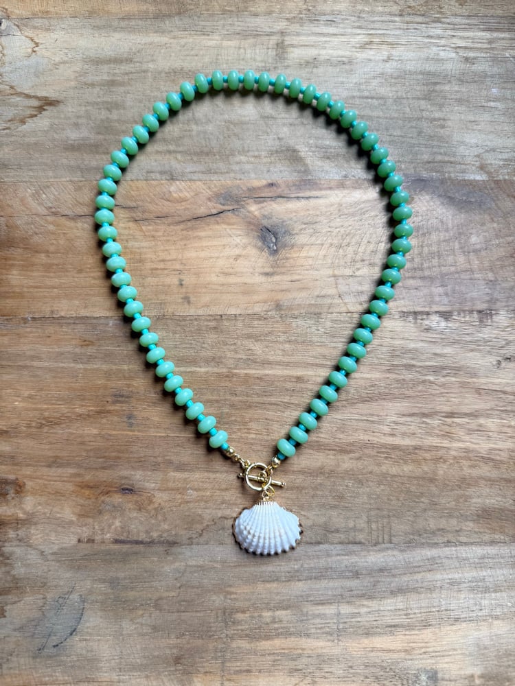 Image of Stone Beaded Necklace - Solids