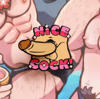 [Enamel Pin] Nice Cock! - Springy Pin (2 Versions!)