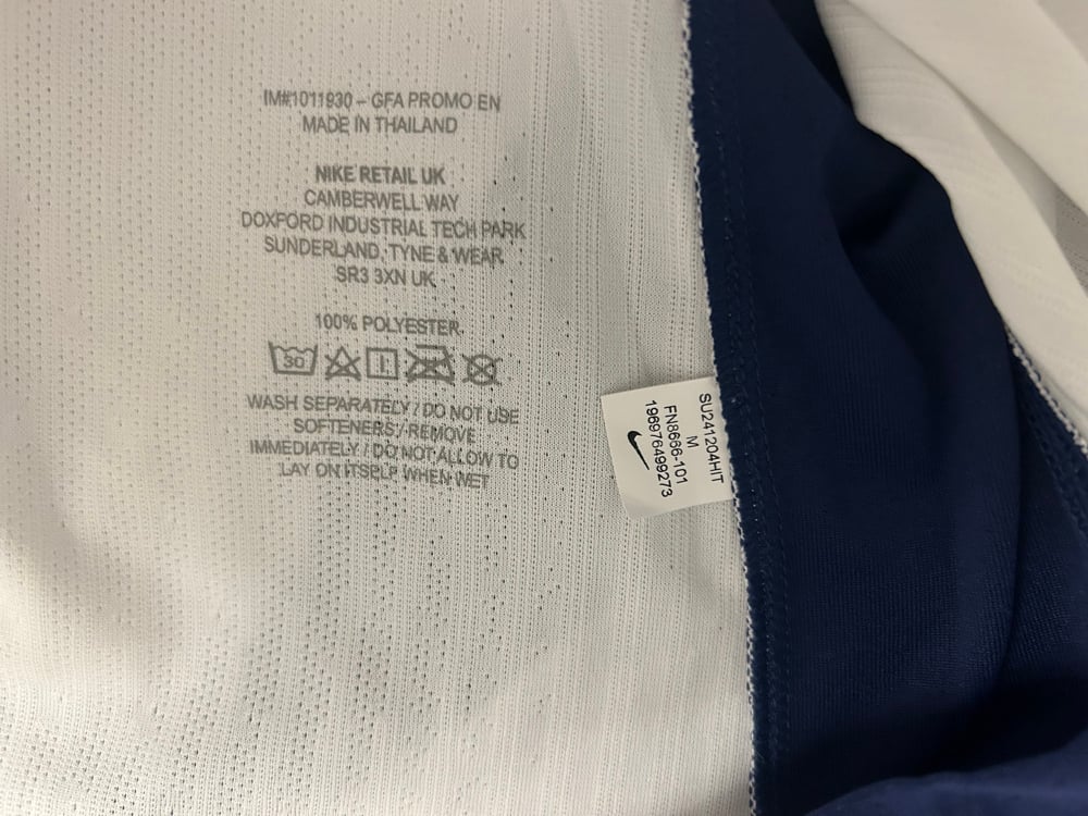 Image of PRE ORDER: Tottenham Hotspur “VAN DE VEN 37” Vaporknit 2024/25 Home Europa Final Shirt (M)