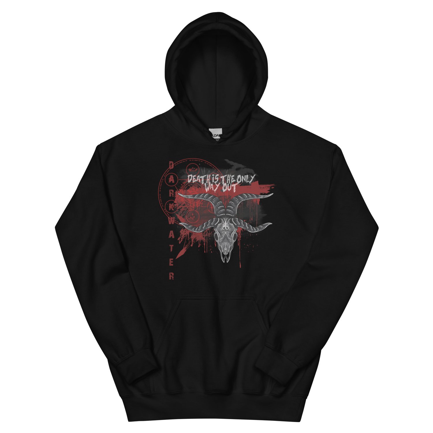 Image of Officially licensed Babalon Red skull Unisex Hoodie