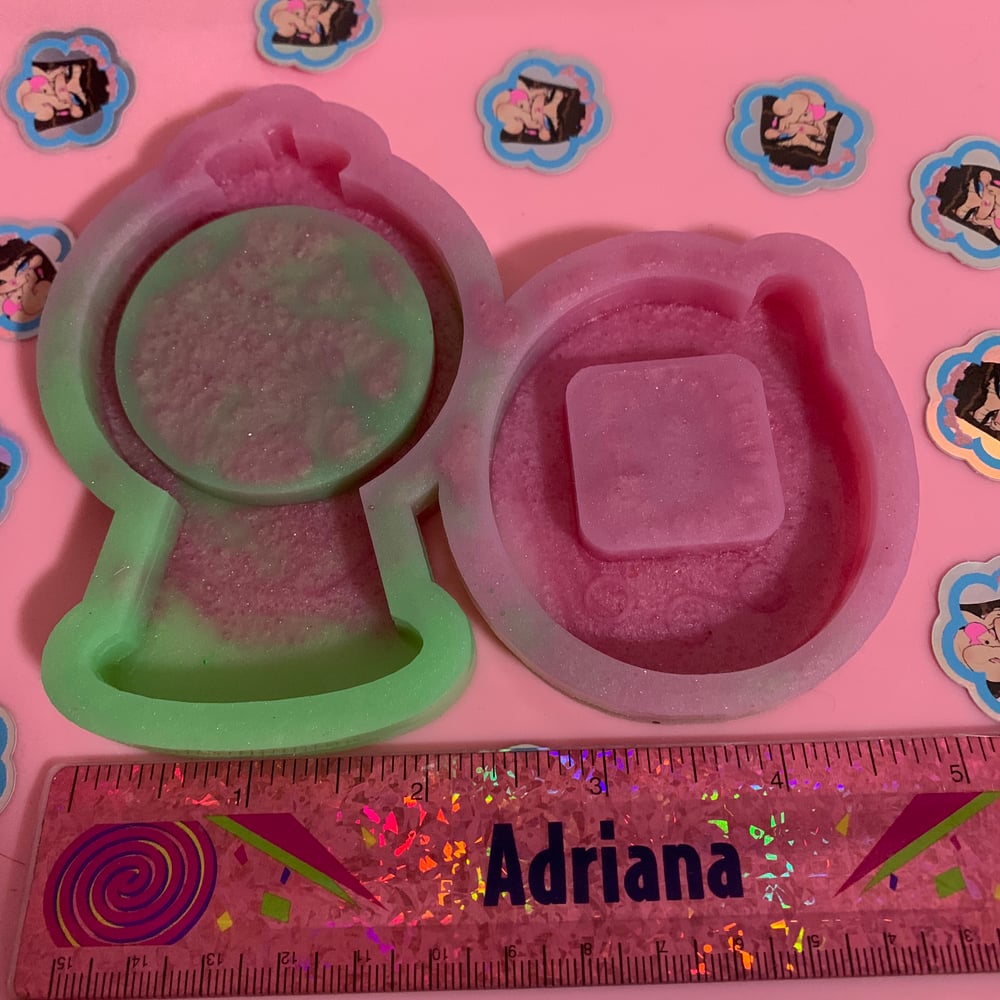 Image of Gumball Machine & Virtual Pet Shaker Silicone Molds