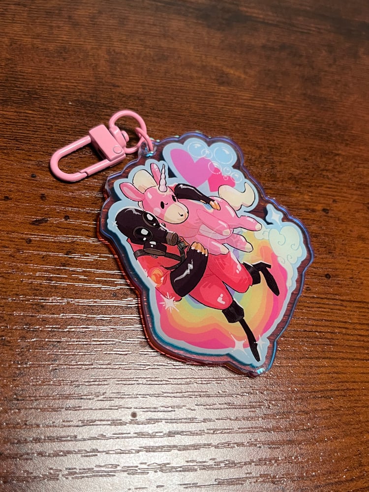 Image of TF2 Pyro Keychain