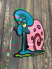 Image 3 of Gary x Squidward Wall Art