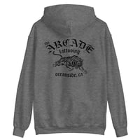 Image 1 of Old English Tiger Hoodie in Heather Gray