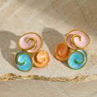 Image 1 of Soraya Swirl Earrings