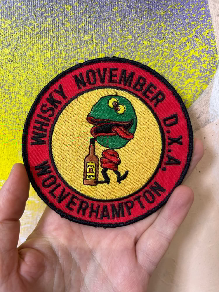 Image of Vintage QSL radio patch 