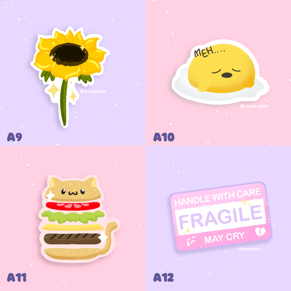 Image of Sticker Collection Pt.1 💕
