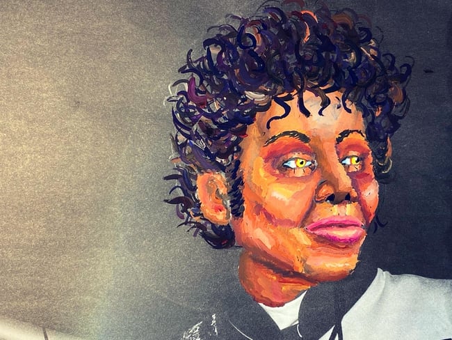 Two Michaels-Original Painting