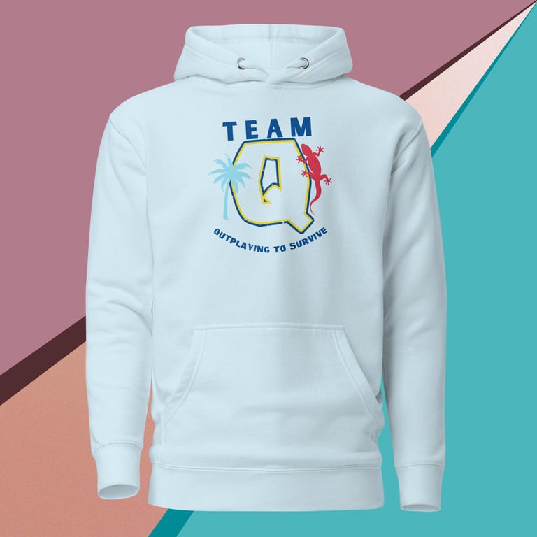 Team Q Lizard Heavyweight Hoodie Image 5