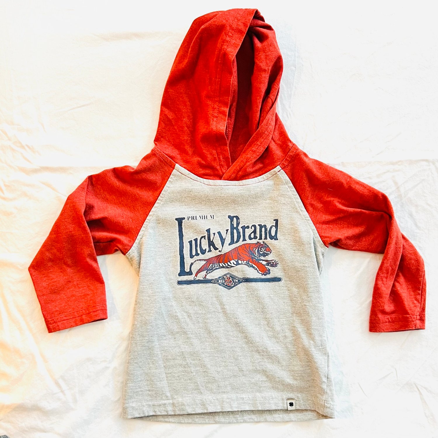 Image of LUCKY BRAND SHIRT W/ HOOD size 2T