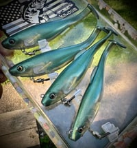 Image 4 of 6” Cutt Throat RIGGED Swimbaits - “The ONE”