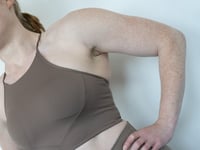 Image 5 of Elevate High Neck Sports Bra- Coffee