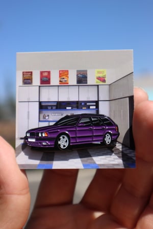 Image of KUWTB Kustoms E34 M5 Touring Daytona Violet