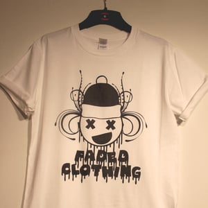 Image of Grunge Logo (White) Tee