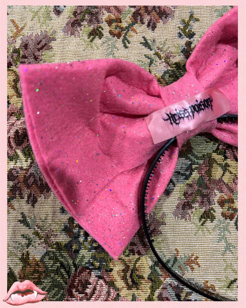 Image of CANDY GOTH • BOW HEADBAND 