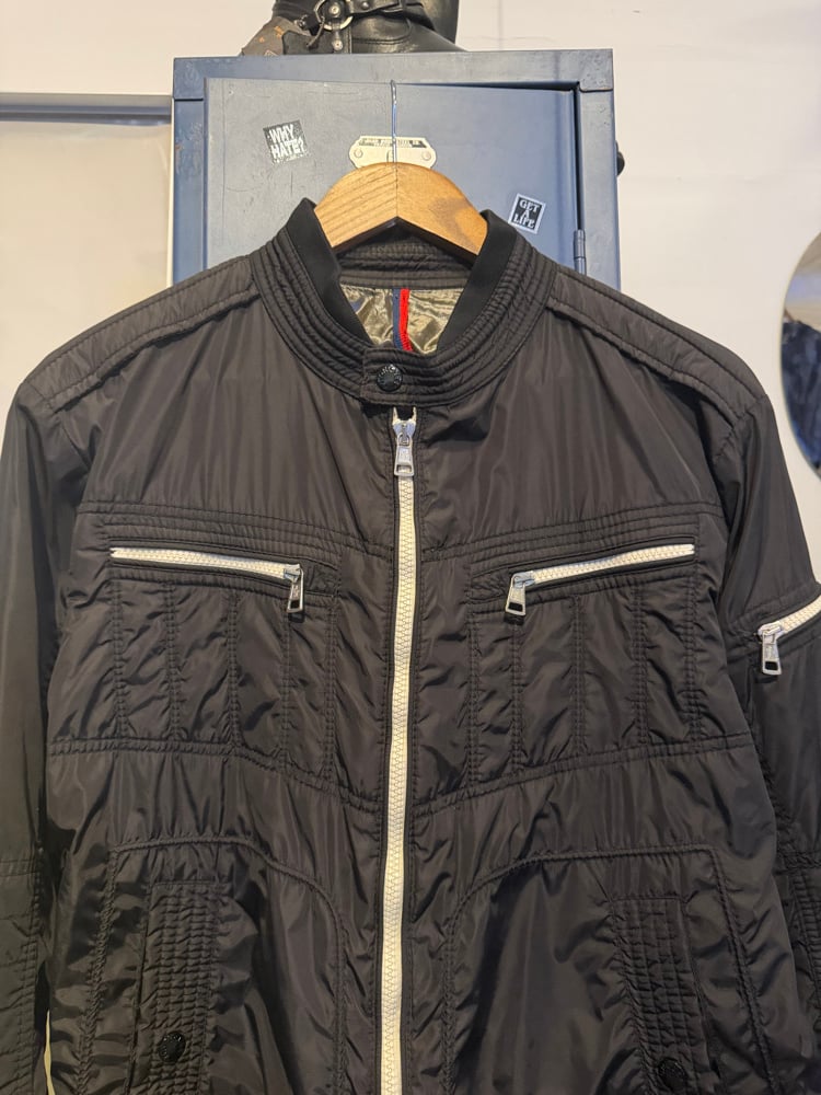 Image of Moncler Thyme Moto Puffer