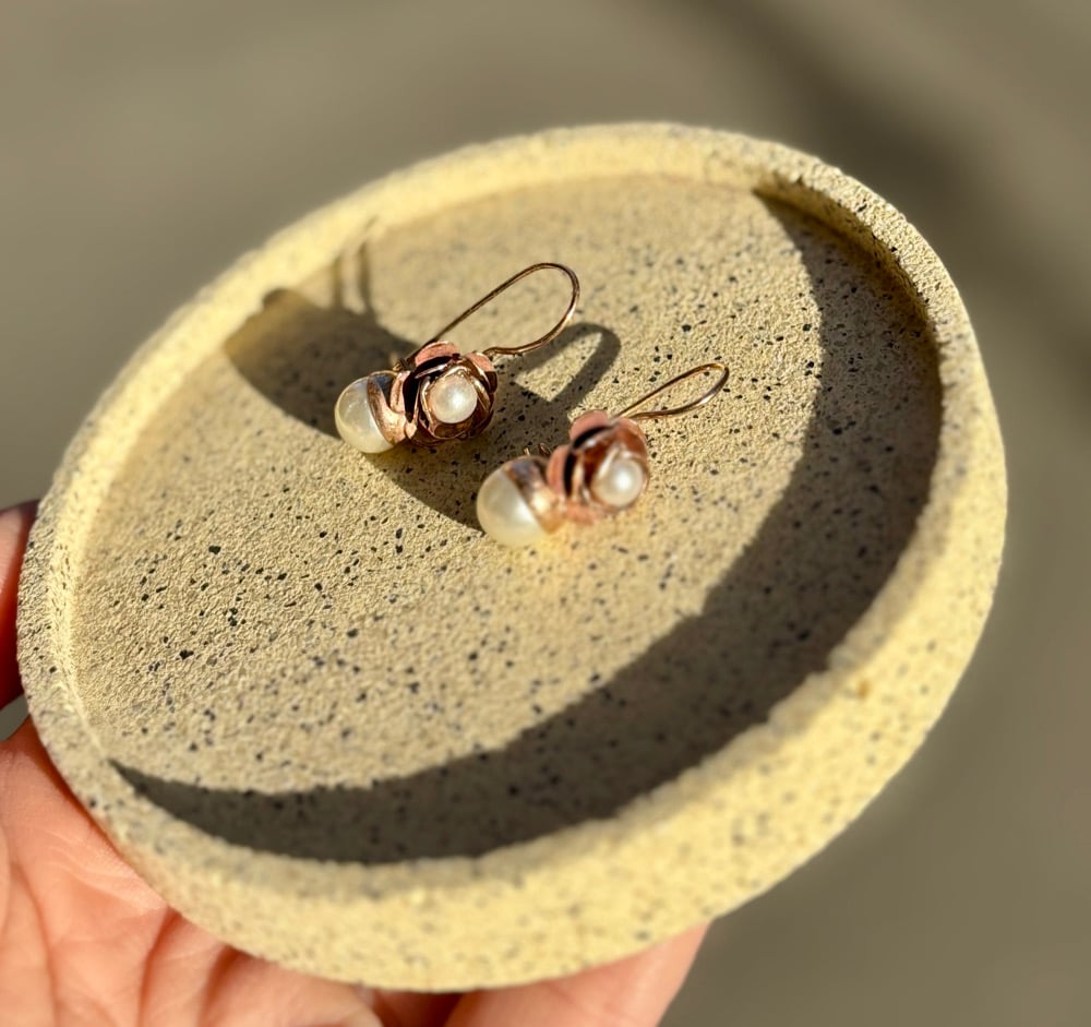 Image of Orecchino Pearl pendente 