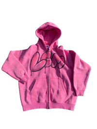 Image 2 of LGM Zip Up Hoodie - Pink (Female)