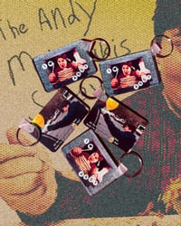 Image 1 of Andy Milonakis Double-Sided Keychain 
