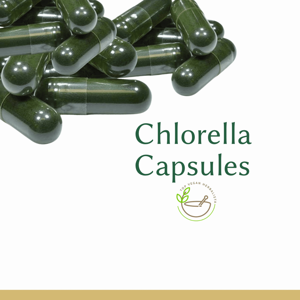 Image of Chlorella Capsules (cracked-cell wall)