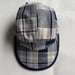 Image of Japanese Indigo Check Outdoor cap 004