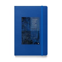 Image 3 of Urban Blueprints Hardcover Journal (Navy, Blue)