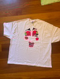 Image 2 of Grumble Face on White T Shirt (4XL)