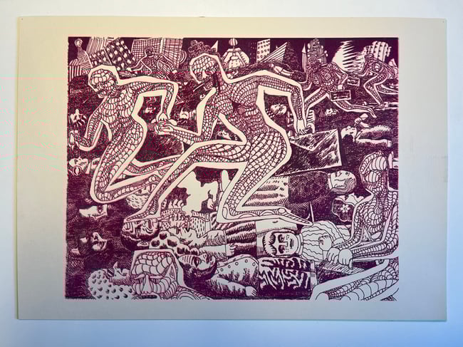 the model citizens riso print(a3)